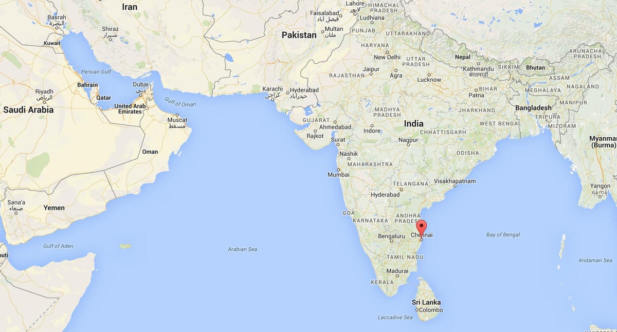 Madras di india peta