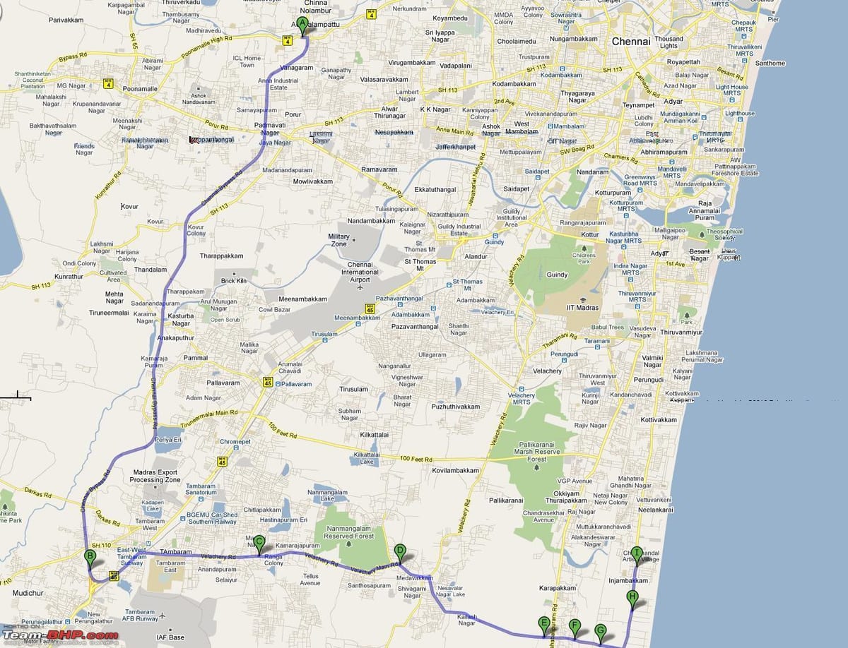 peta rute Chennai