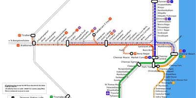 Chennai suburban railway peta