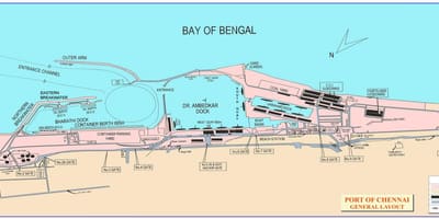 Peta kota Chennai port