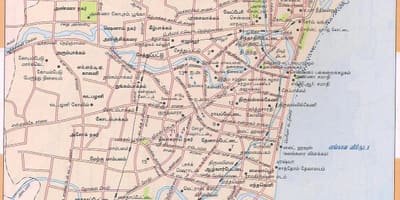Peta rute Chennai