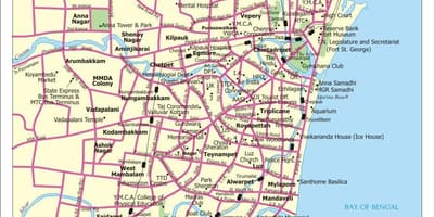 Chennai pada peta