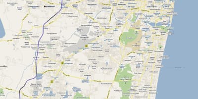 Peta rute Chennai